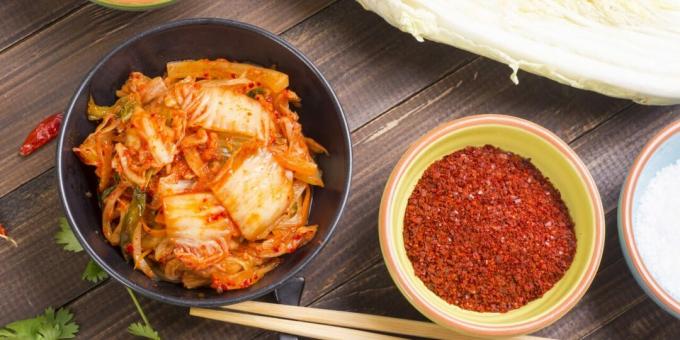 Kimchi z čínského zelí