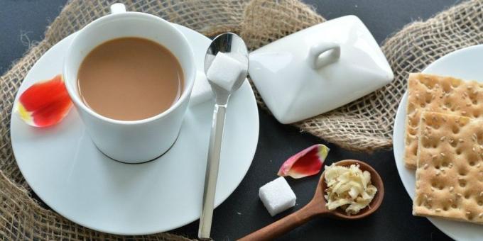 Ginger recepty: zázvor, čaj s mlékem