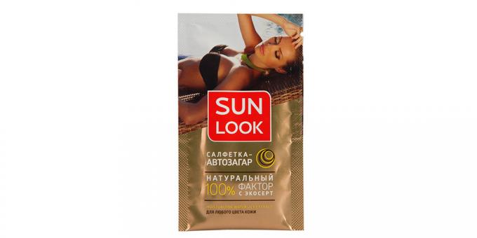 Most opalování: ubrousky, opalování na obličej a tělo Sun Look