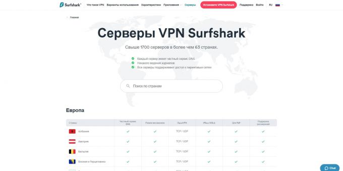 Surfshark není bezplatná VPN, takže poskytuje rychlou a stabilní síť