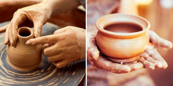 Co dát ženě k narozeninám: lekce keramiky
