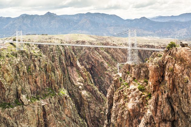 krásné mosty: Royal Gorge, Colorado