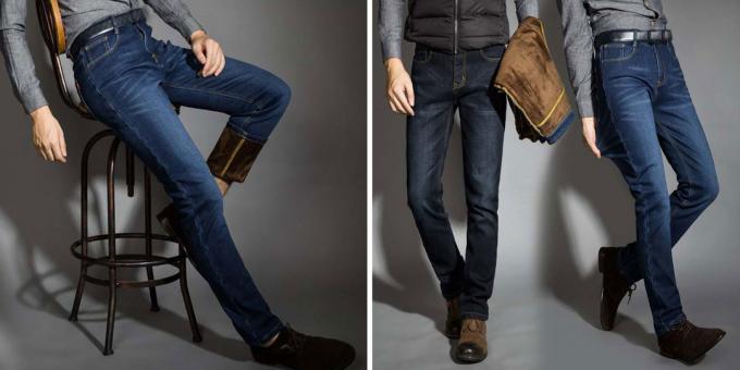 Izolované džíny pro muže