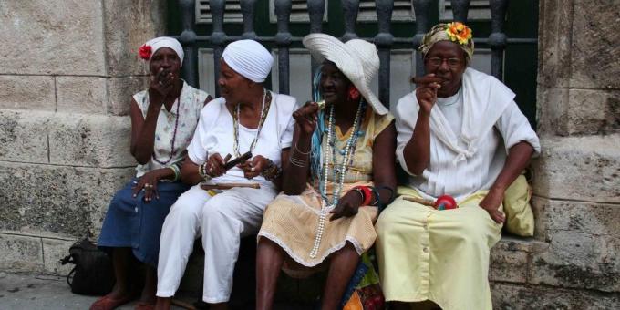 Obyvatelé Kuby