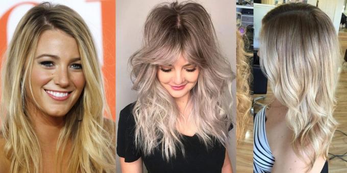 Módní barva na vlasy 2019: špinavé blond