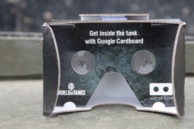 Google karton u příležitosti Bovingtonskogo tankfesta 2015