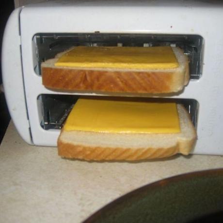 sýrové sendviče