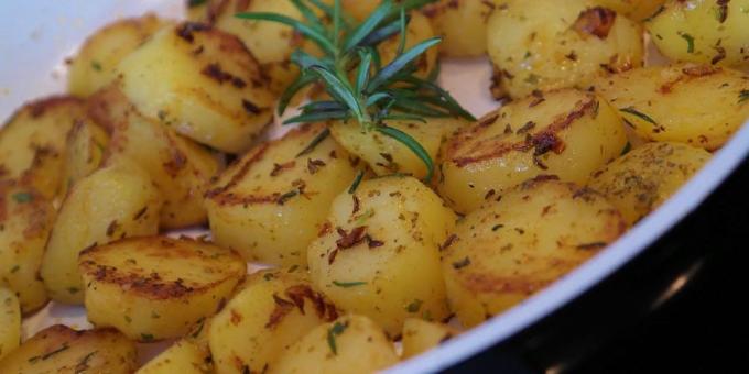 Smažené brambory - chutné a levné