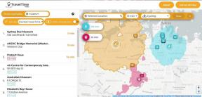 TravelTime Maps služba vám pomůže najít v blízkosti místa zájmu