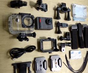Action Camera Elephone Ele Cam Explorer Pro: fotky a videa s slušné kvalitě za $ 92