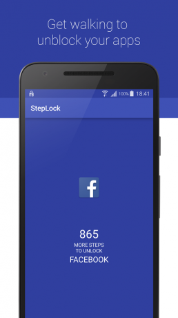 StepLock: chůze a aplikace pro odemknutí
