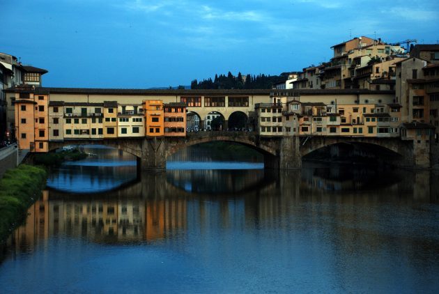 krásné mosty: Ponte Vecchio, Itálie