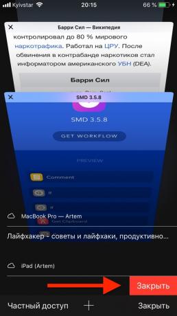  Mac iPhone: Run Safari Záložky