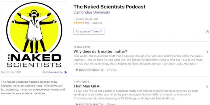 Zajímavý podcast: The Naked Vědci