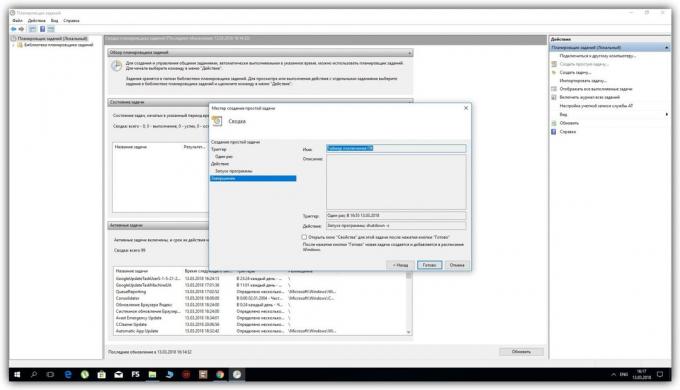 Jak konfigurovat vypnutí časovače systému Windows pomocí „Plánovač úloh“