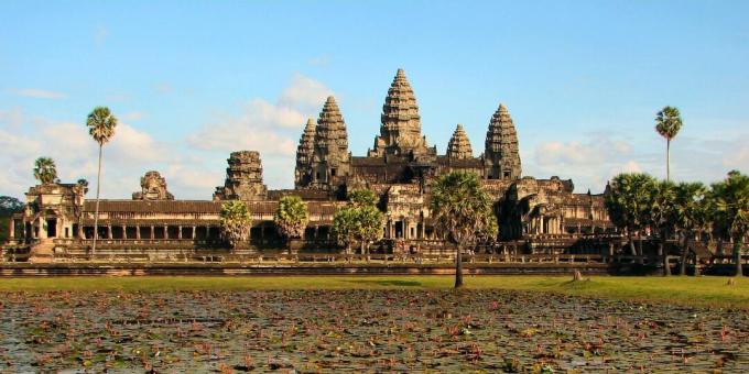 architektonické památky: Angkor Wat