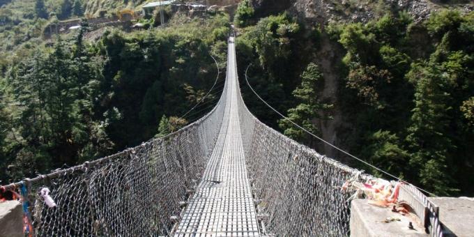 Nejděsivější mosty: Visutý most Ghasa