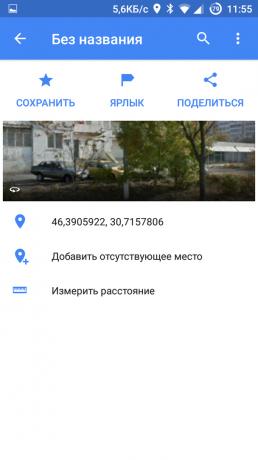 Google Maps: vložit nový odstavec