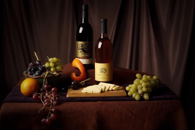 Holandský sýr a víno