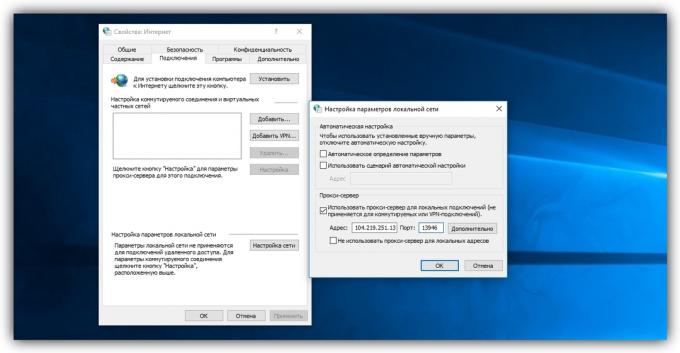 Jak nakonfigurovat proxy v systému Windows 7 a starších