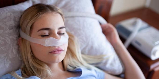 CPAP k léčbě spánkové apnoe