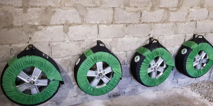 Skladování pneumatik: Vyberte si místo