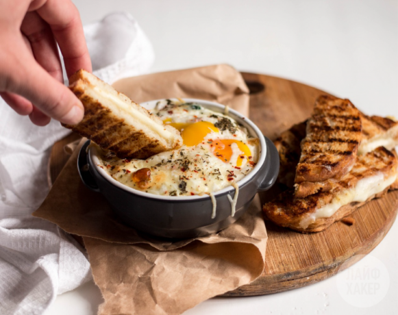 snídaně nápady: „Krém“ vejce