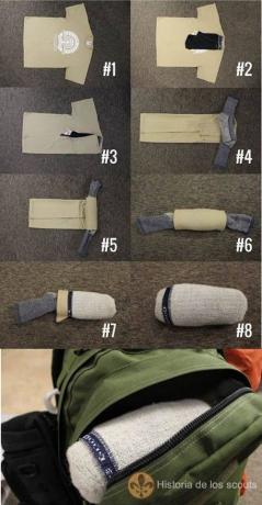 Jak složit kalhoty a ponožky