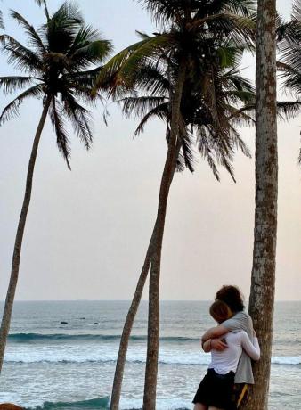Coronavirus na Srí Lance: opuštěná pláž