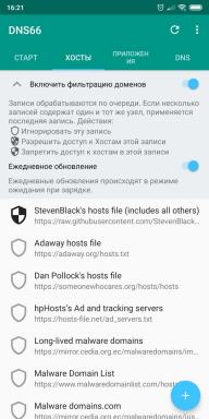 DNS66 odstraněna z Android všechny reklamy, aniž by bylo nutné kořenové práv