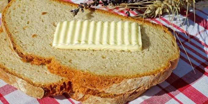 Užitečné výrobky: máslo