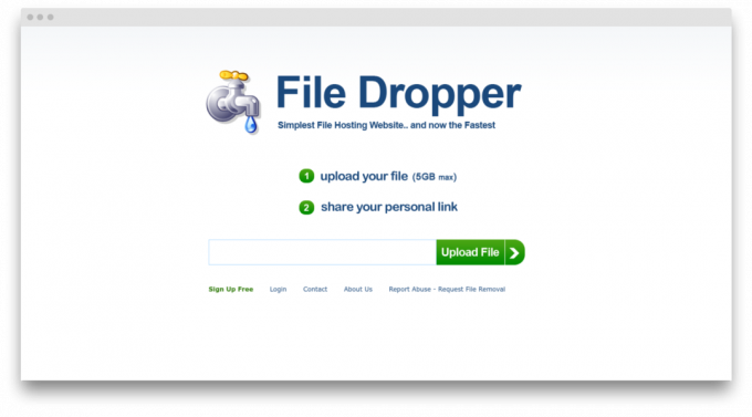  Obrazovka File Dropper