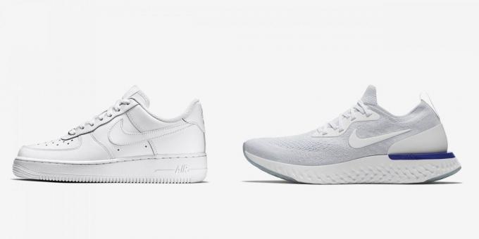 Nové boty: Nike Air Force 1 a Nike Epic Reagovat