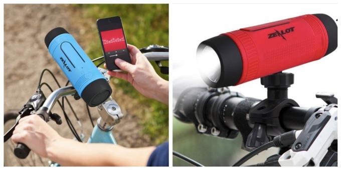 Gadgets pro jízdní kola: Vodotěsný reproduktor