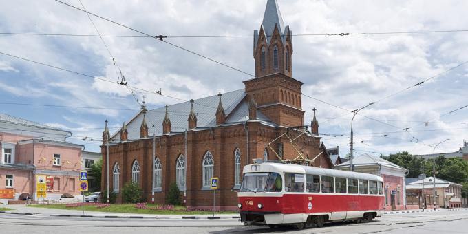 Co vidět v Uljanovsku: Evangelický luteránský kostel Panny Marie