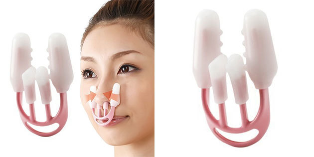 Zařízení pro korekci nosu tvaru