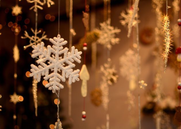 Ozdobit vánoční strom: Snowflake Papírové