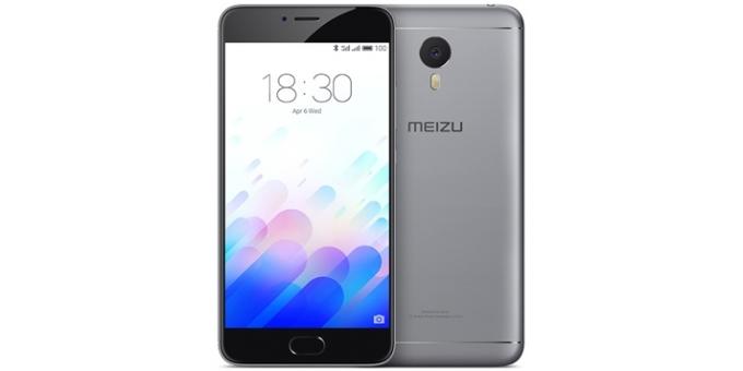 smartphonů Meizu: Meizu M3 Poznámka