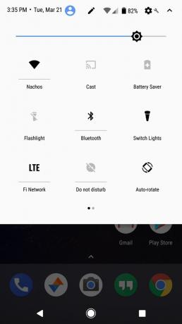 Android O: dark téma