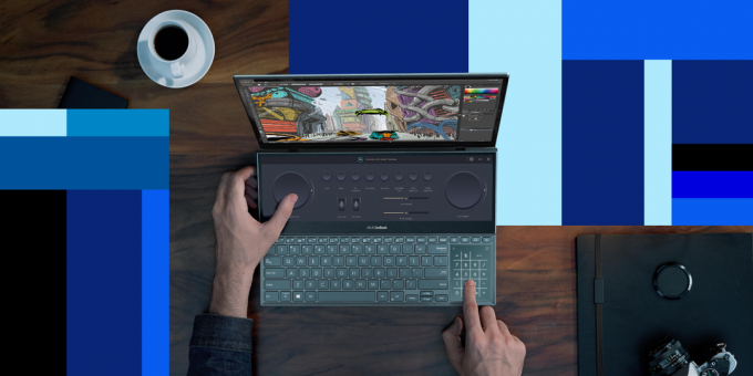 Notebook ASUS ZenBook Pro Duo 15 OLED: čistý zvuk
