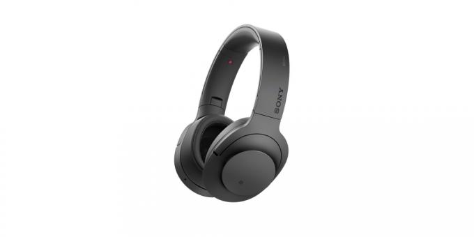 Dobrý bezdrátová sluchátka: sluchátka jsou vybavena aktivní rušení hluku Sony MDR100ABNB