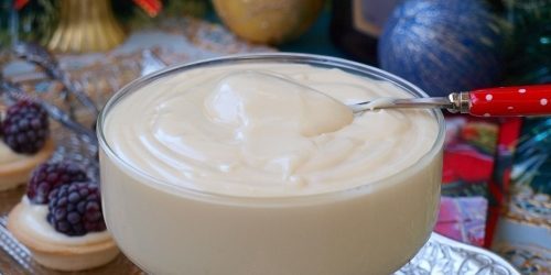 Recepty: Custard s kondenzovaným mlékem bez vajec