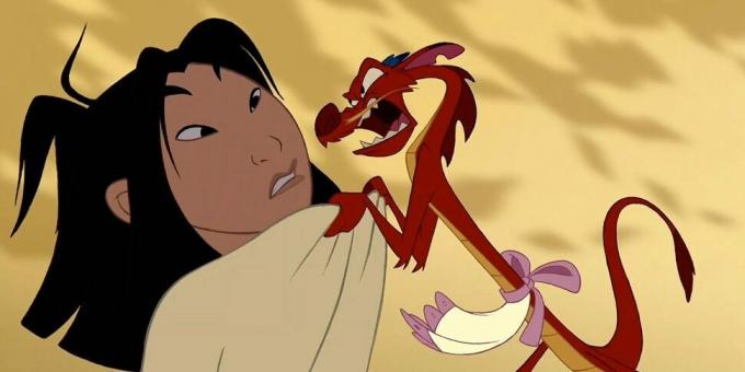 Dragon Cartoons: Mulan
