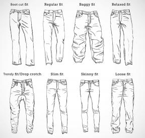 Jak si vybrat džíny: postýlku pro muže