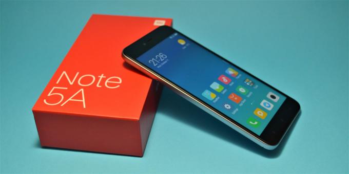Přehled Xiaomi redmi Poznámka 5a - rozpočet smartphone, který může střílet