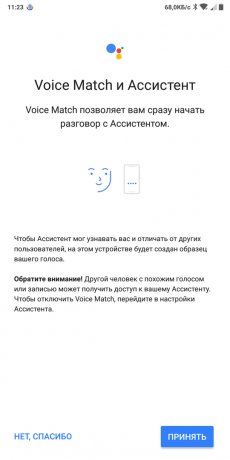 «Google Assistant“ v ruštině