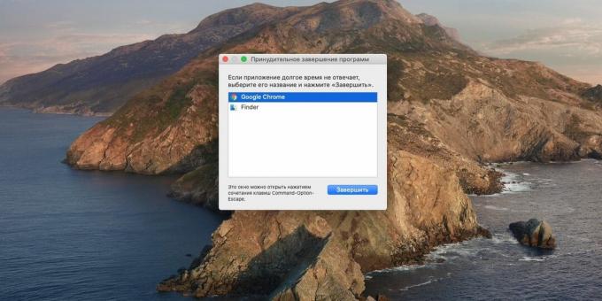 Co dělat, když se váš Mac nevypne: Ukončete zmrazené aplikace