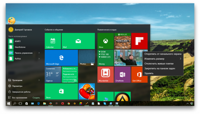 Windows 10 aplikací