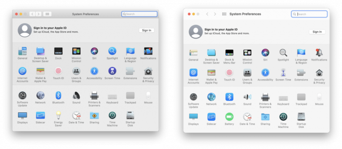 Co je nového v systému macOS Big Sur: srovnání rozhraní s Catalinou