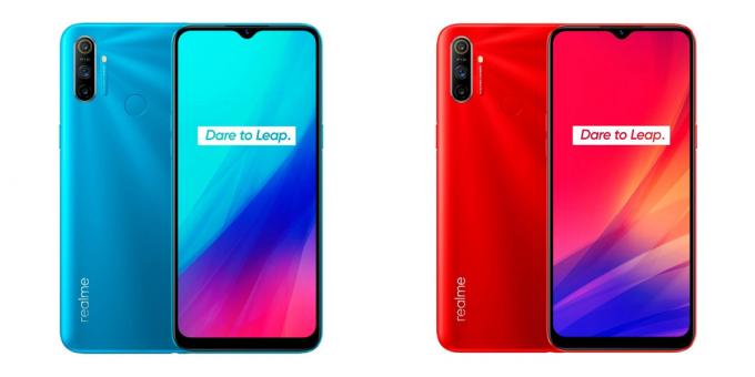 Levné smartphony - 2020: Realme C3